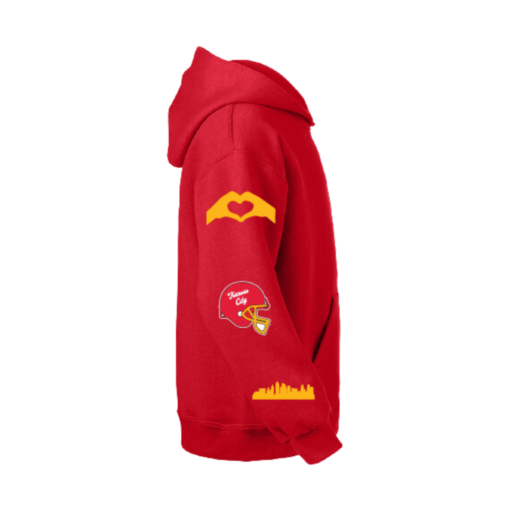 Kansas City Red Playoff Hoodie - BROdenim