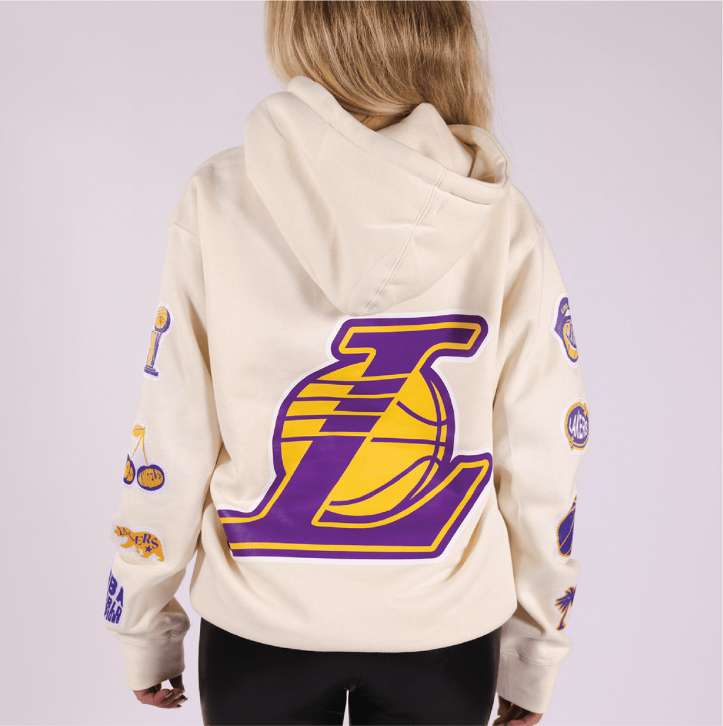 LA Lakers Bone Hoodie - BROdenim