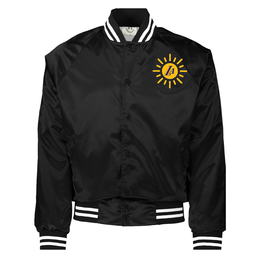 LA Lakers Customizable Bomber - BROdenim