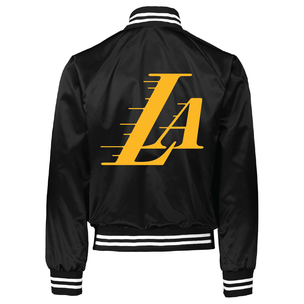 LA Lakers Satin Bomber - BROdenim