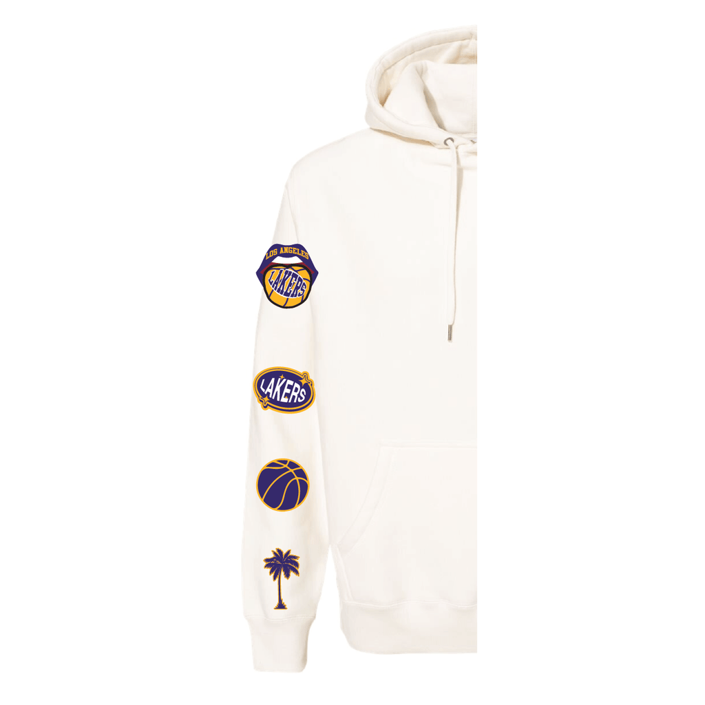 LA Lakers White Hoodie - BROdenim