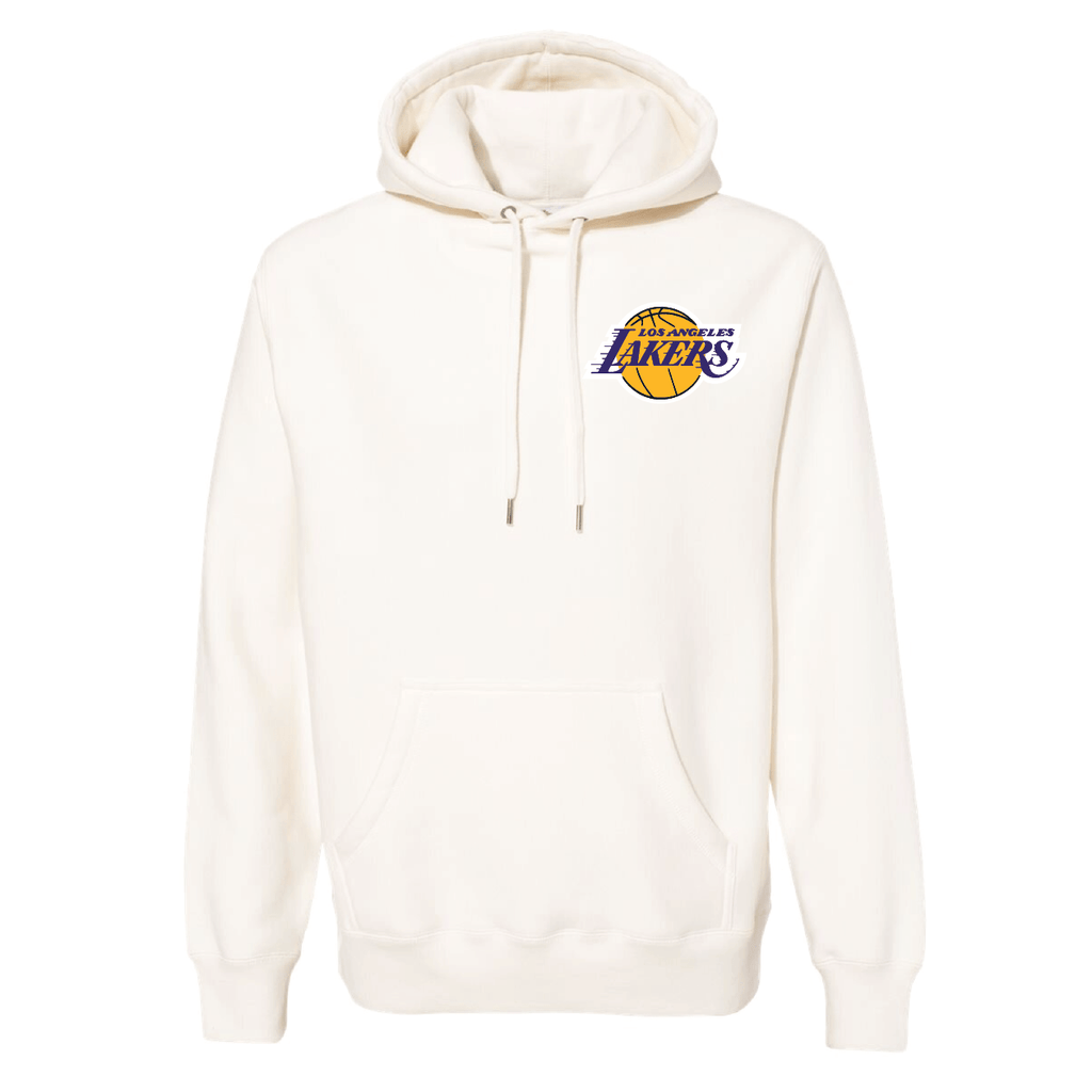 LA Lakers White Hoodie - BROdenim