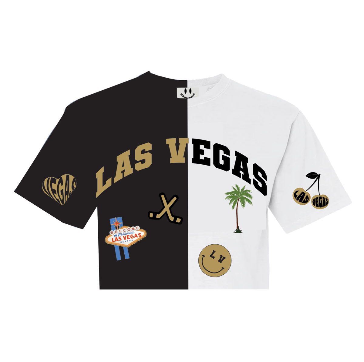 Las Vegas Hockey Playoff Split Tee - BROdenim