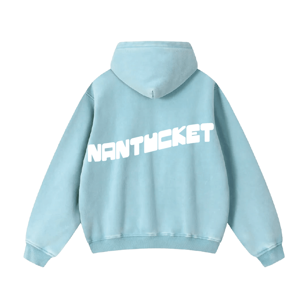 Nantucket Word Wave Blue - BROdenim