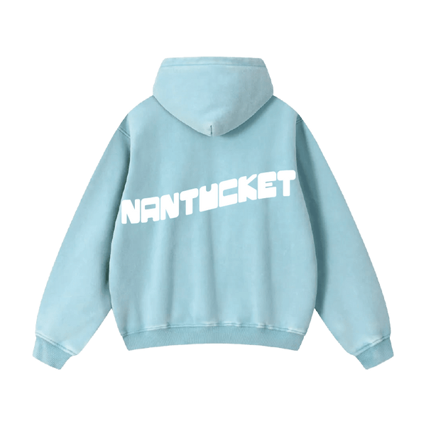 Nantucket Word Wave Blue - BROdenim