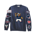 New England Football Teddy Bear Crew Neck - BROdenim