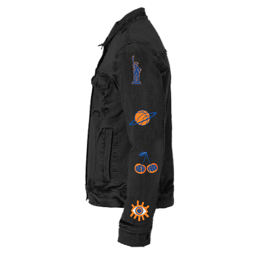 New York Knicks Black Denim - BROdenim