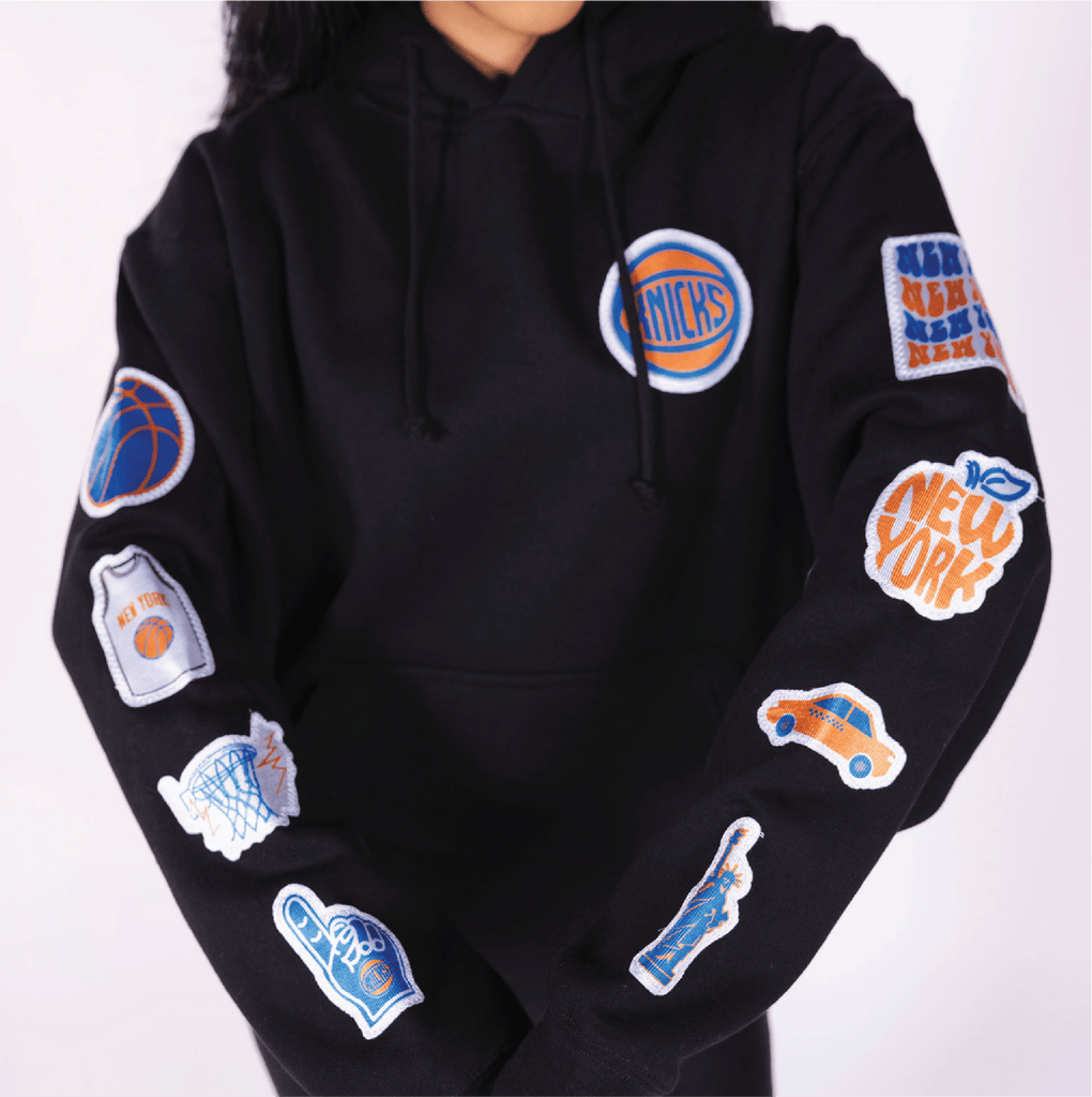 New York Knicks Black Hoodie - BROdenim