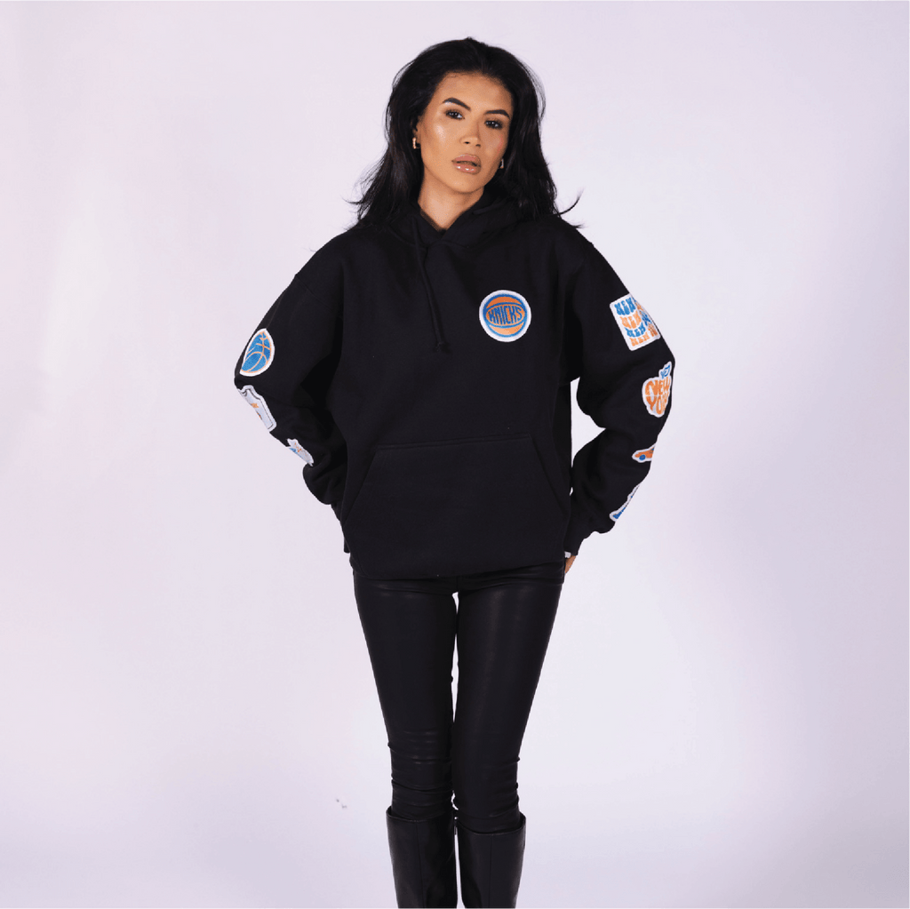 New York Knicks Black Hoodie - BROdenim