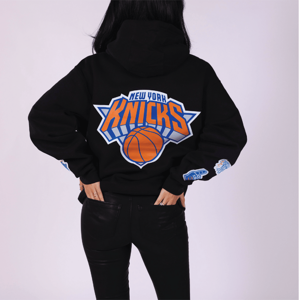 New York Knicks Black Hoodie - BROdenim