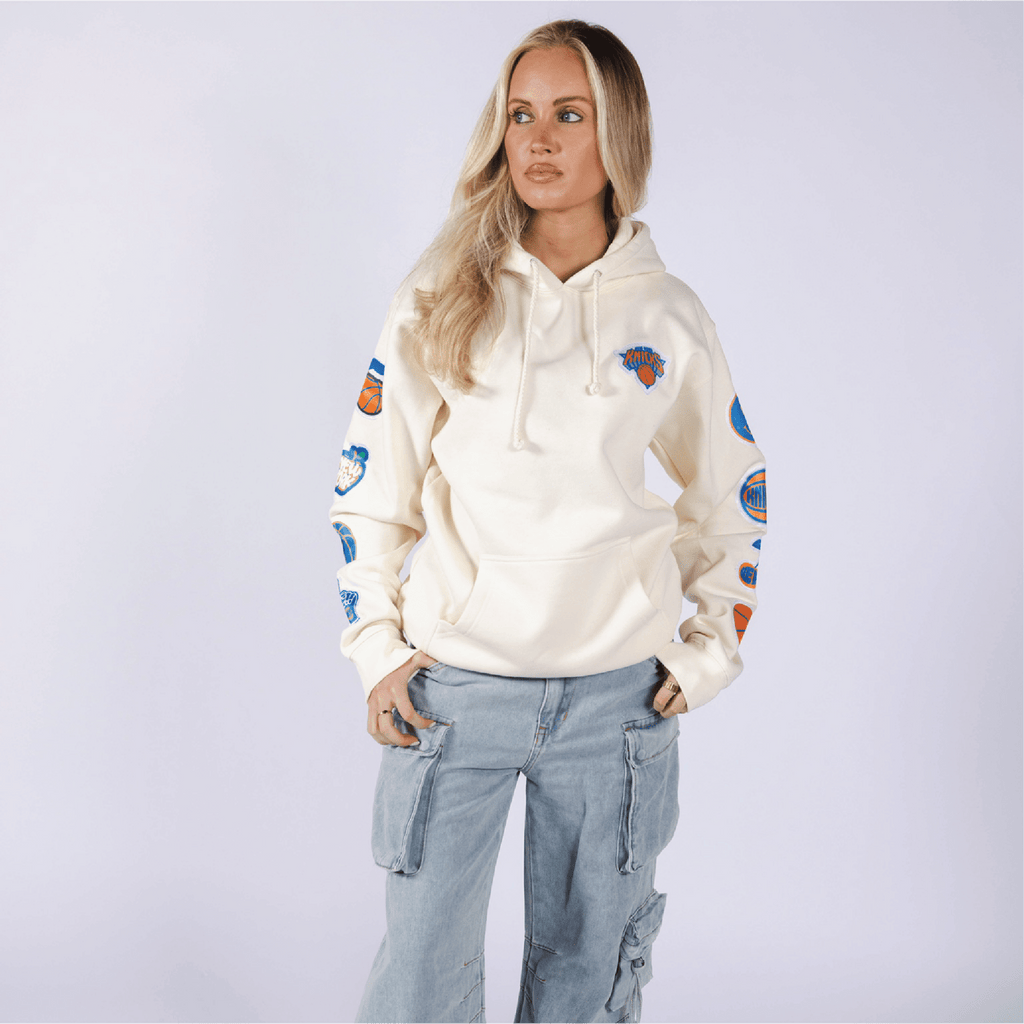 New York Knicks Bone Hoodie - BROdenim
