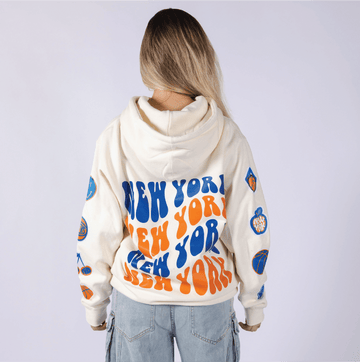 New York Knicks Bone Hoodie - BROdenim
