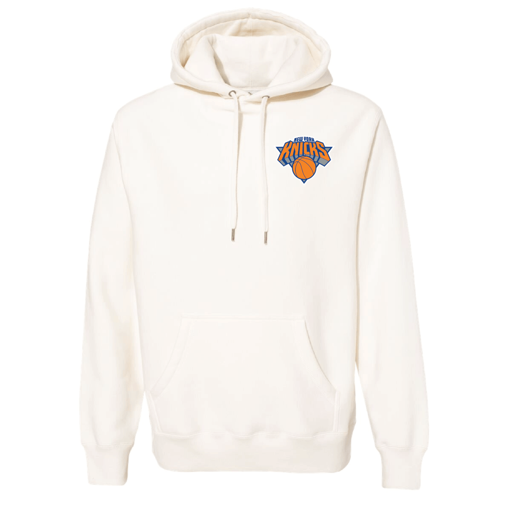 New York Knicks White Hoodie - BROdenim