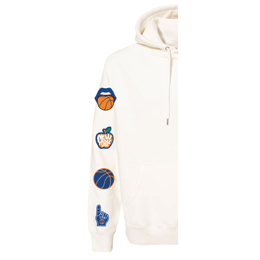 New York Knicks White Hoodie - BROdenim