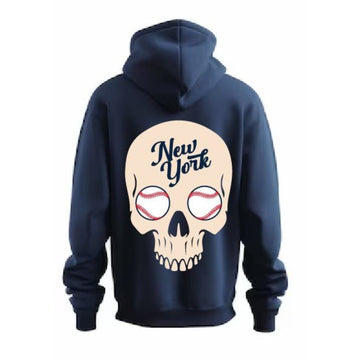 New York Spooky Baseball Hoodie - BROdenim