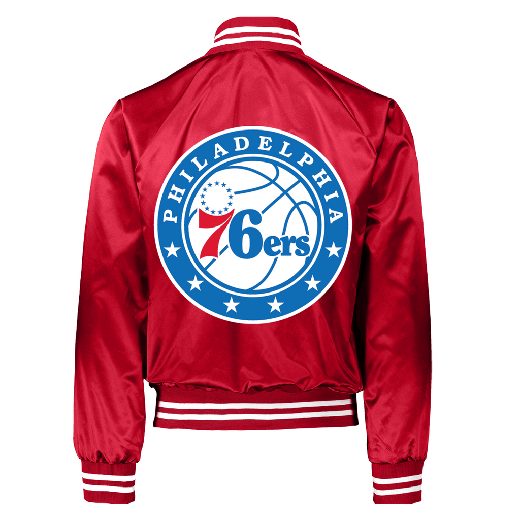 Philadelphia 76ers Customizable Bomber - BROdenim