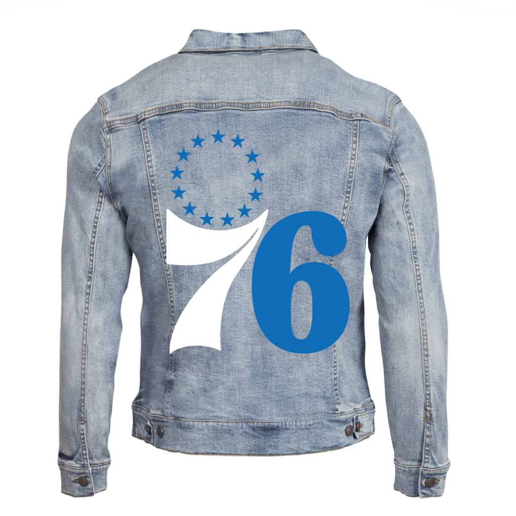 Philadelphia 76ers Customizable Denim - BROdenim