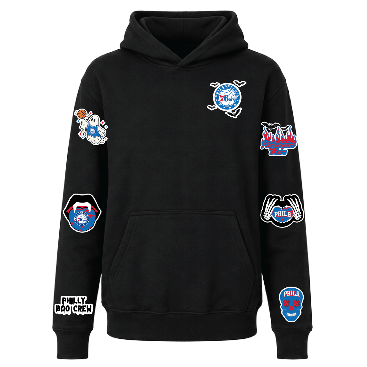 Philadelphia 76ers Halloween Hoodie - BROdenim