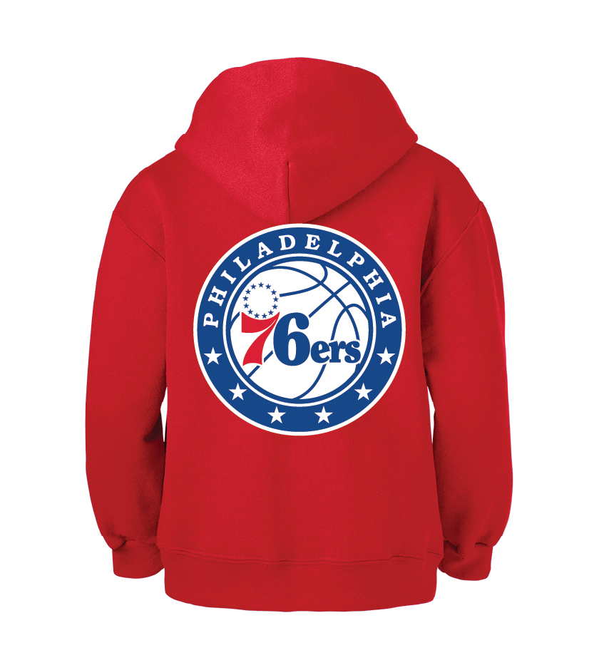 Philadelphia 76ers Red Hoodie - BROdenim