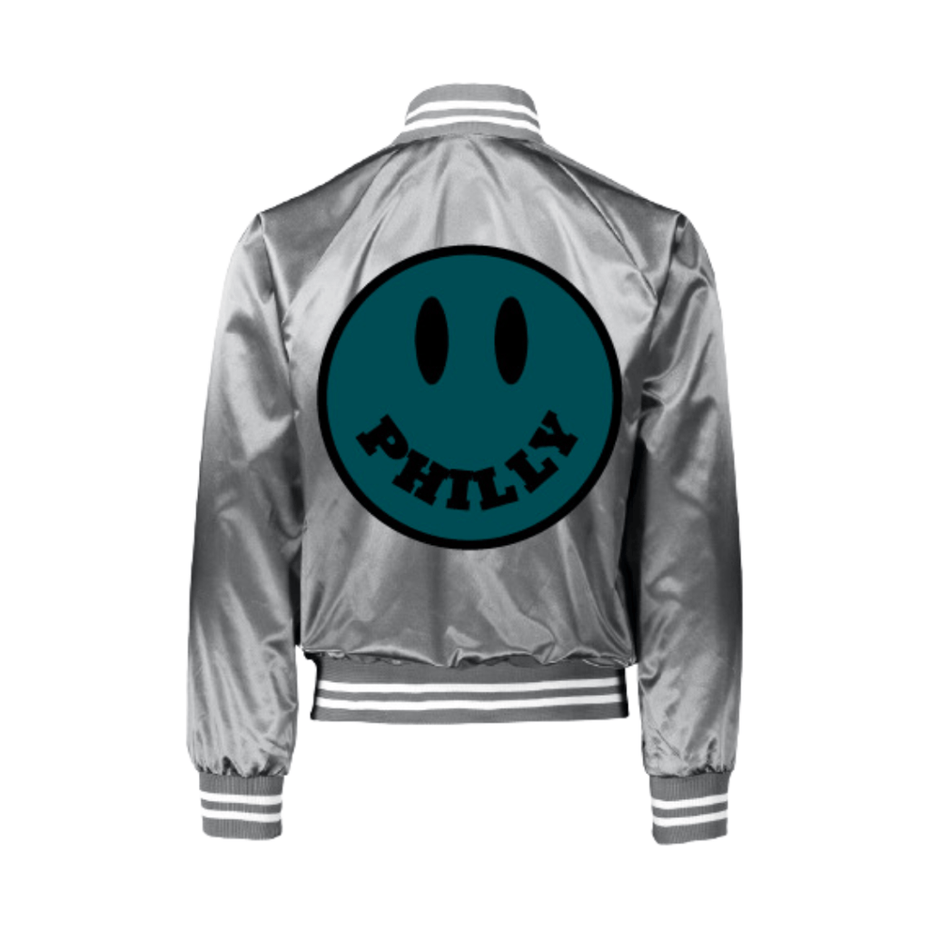 Philly Silver Playoff Bomber - BROdenim
