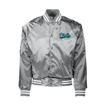 Philly Silver Playoff Bomber - BROdenim