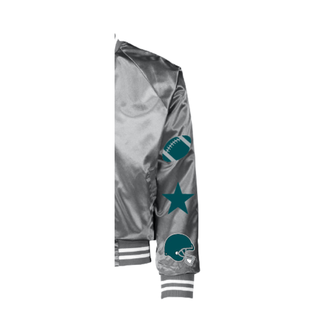 Philly Silver Playoff Bomber - BROdenim
