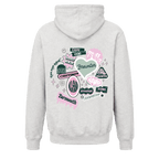 Pink & Green Cape Cod Sticker - BROdenim
