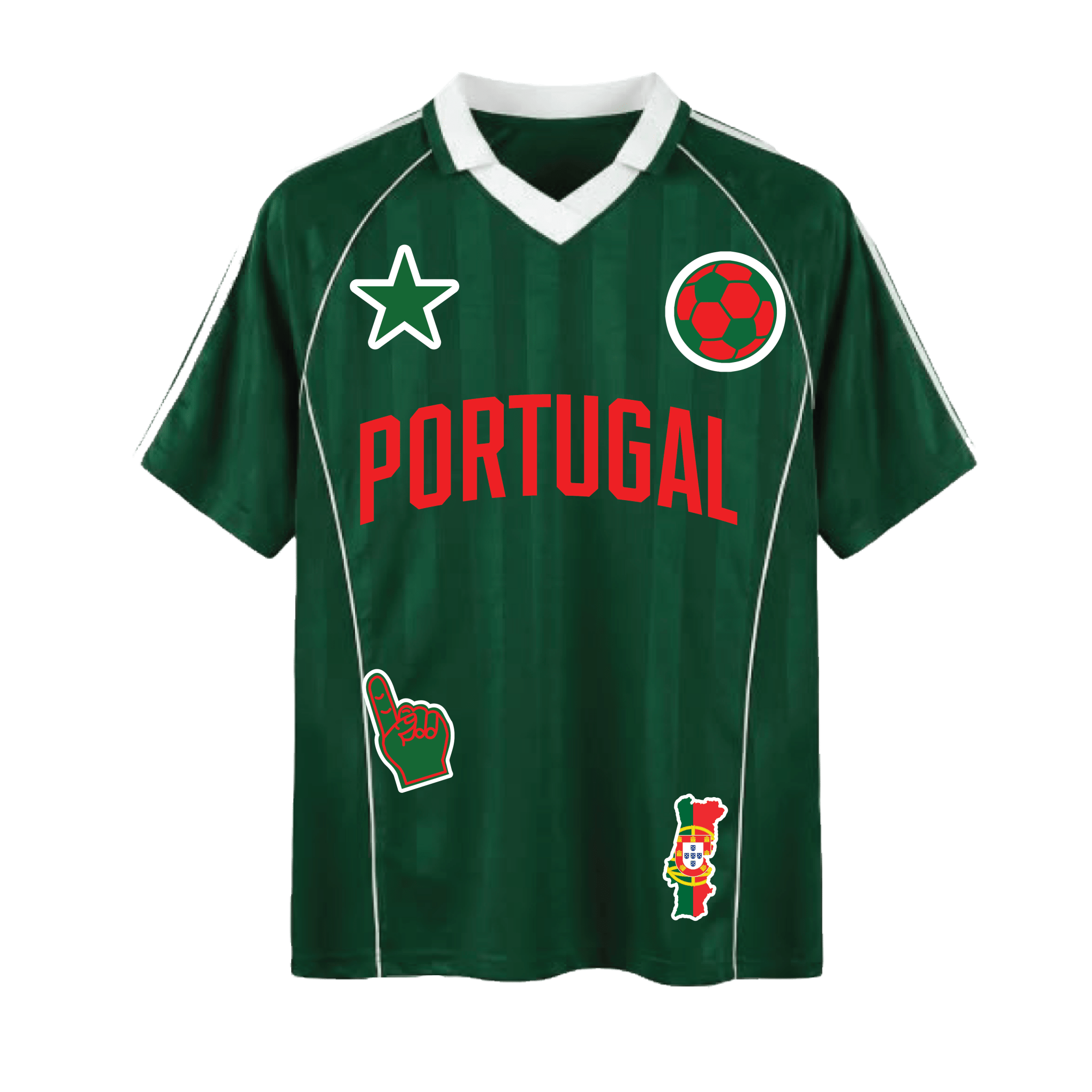 Portugal Soccer Jersey - BROdenim