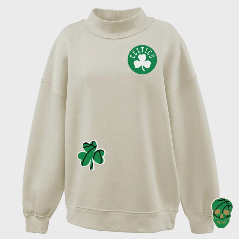 Boston Celtics Mockneck
