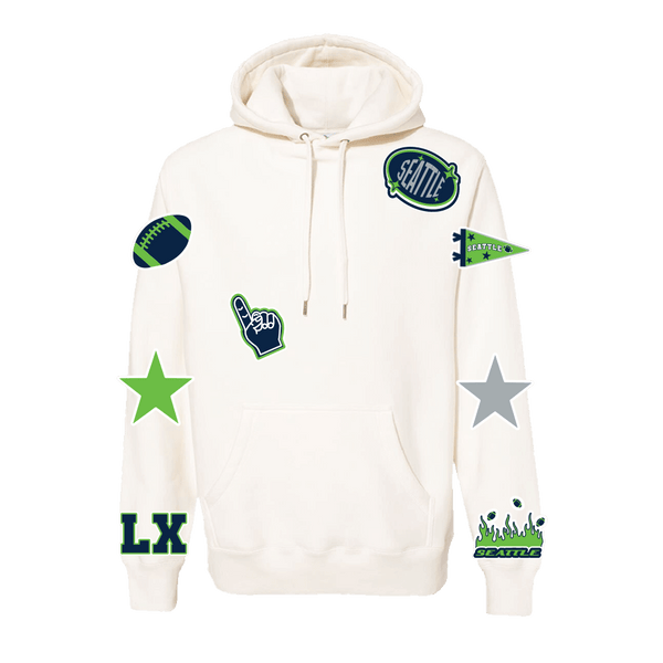 Seattle Football Teddy Bear Hoodie - BROdenim