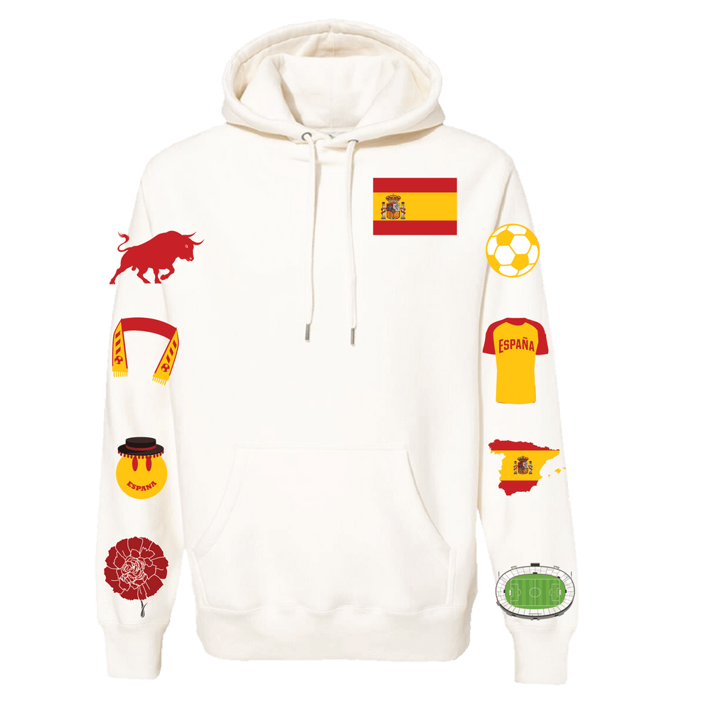 Spain Soccer Hoodie - BROdenim