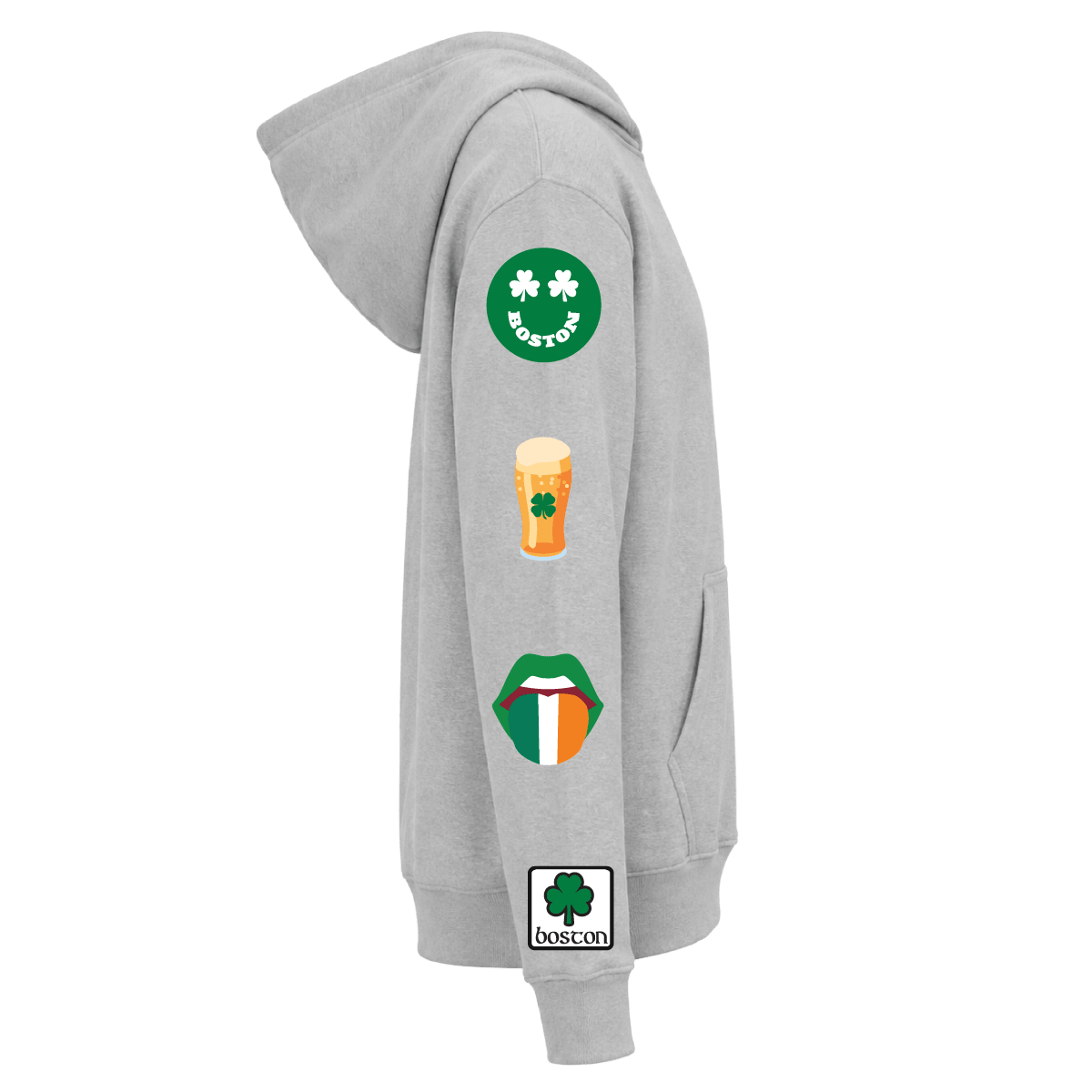 St. Patrick's Day Boston Hoodie - BROdenim