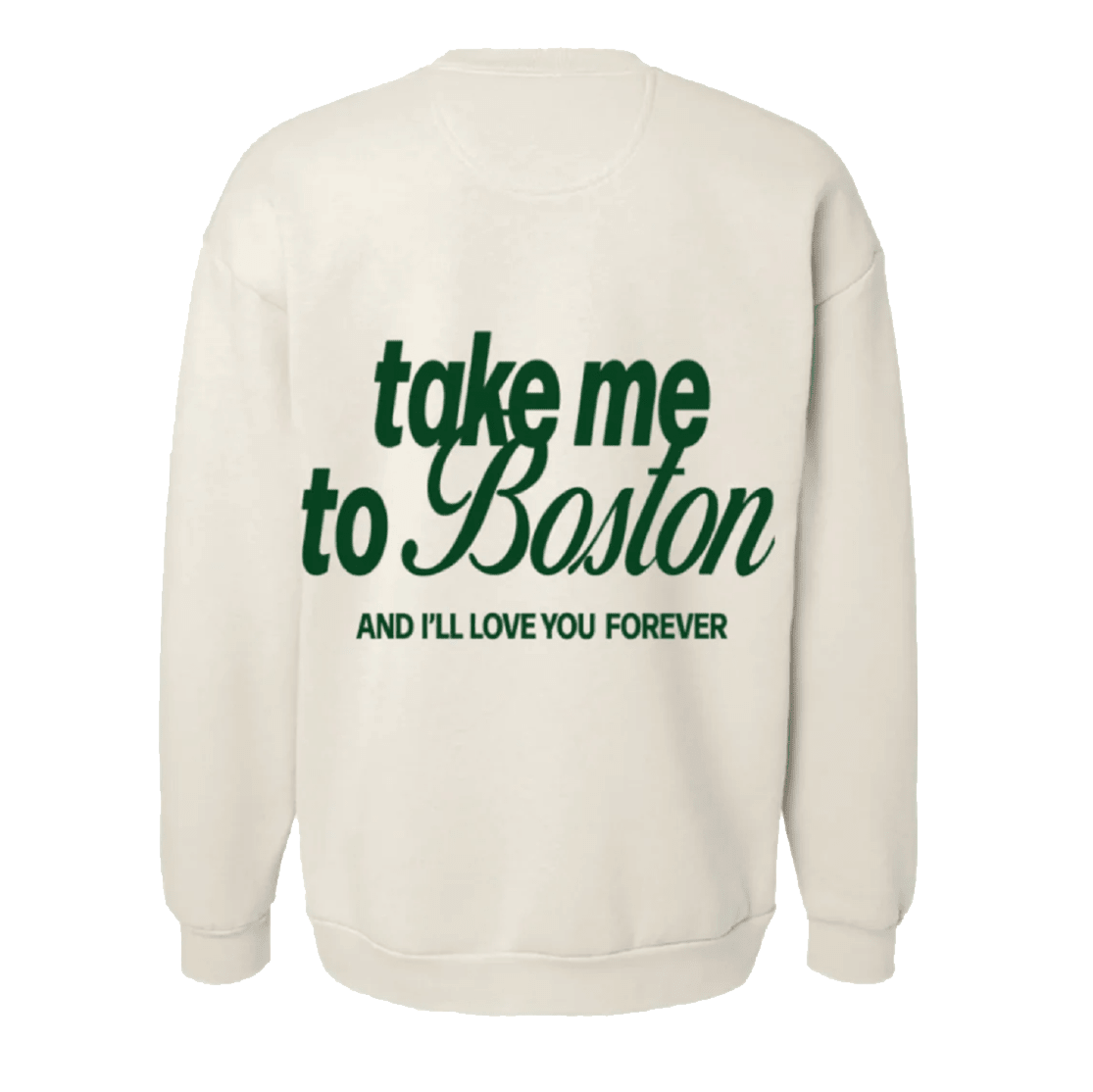 Take Me To Boston Crew - BROdenim