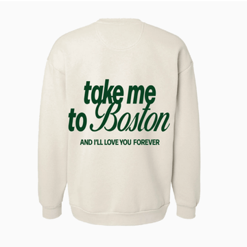 Take Me To Boston Crew - BROdenim