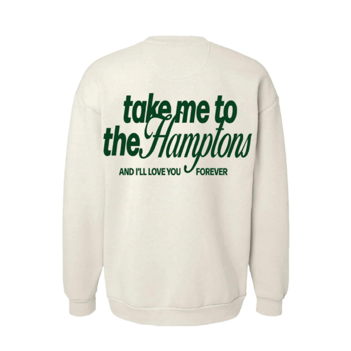 Take Me To The Hamptons Crew - BROdenim