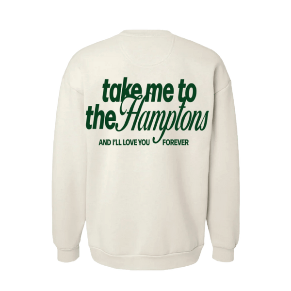 Take Me To The Hamptons Crew - BROdenim