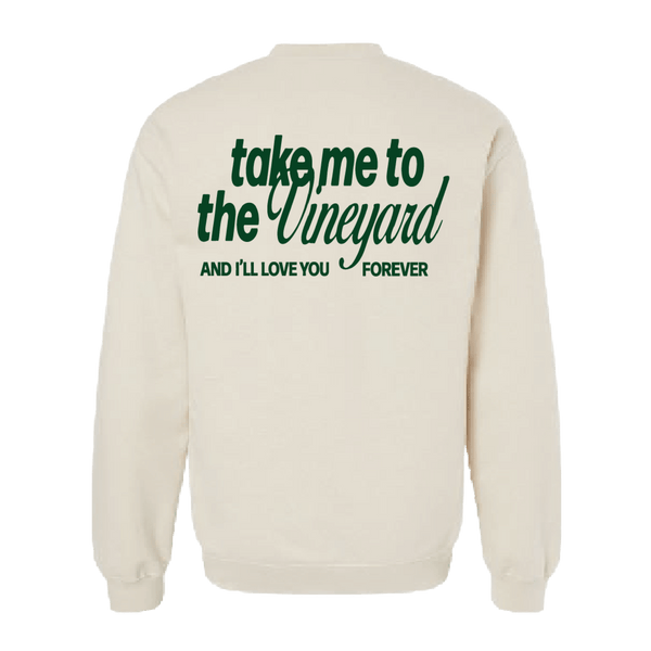 Take Me To The Vineyard Crew - BROdenim