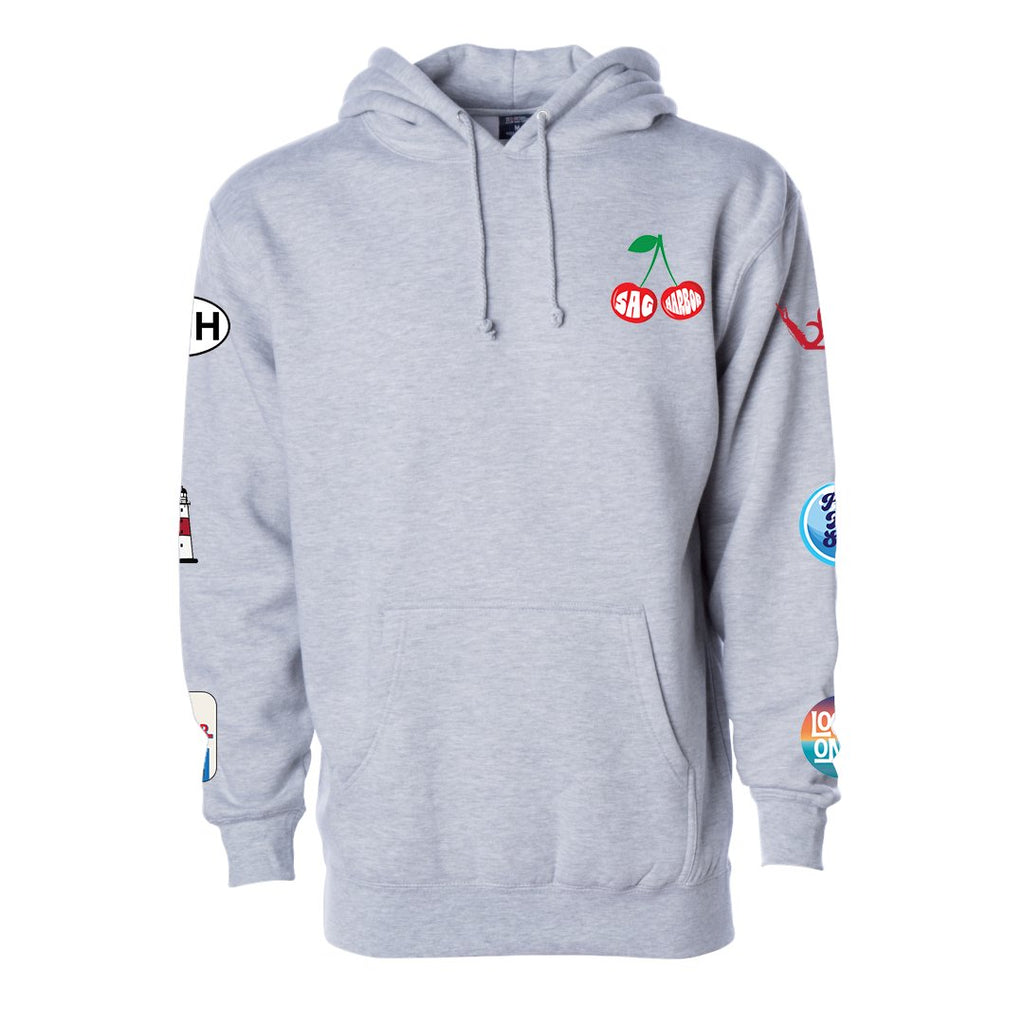 The Hamptons Towns Hoodie - BROdenim