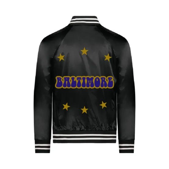 Baltimore Playoff Satin Bomber - BROdenim