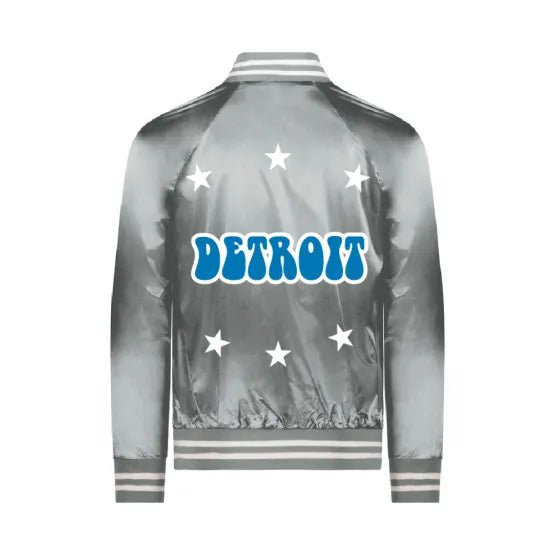 Detroit Playoff Satin Bomber - BROdenim