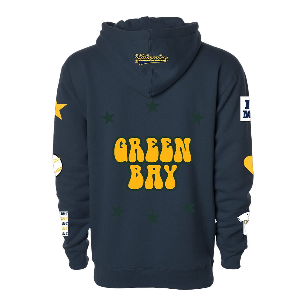 Green Bay/Milwaukee Hoodie - BROdenim