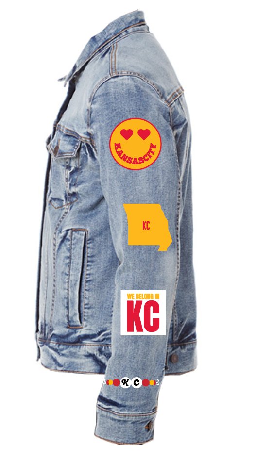 Kansas City Playoff Denim Jacket - BROdenim