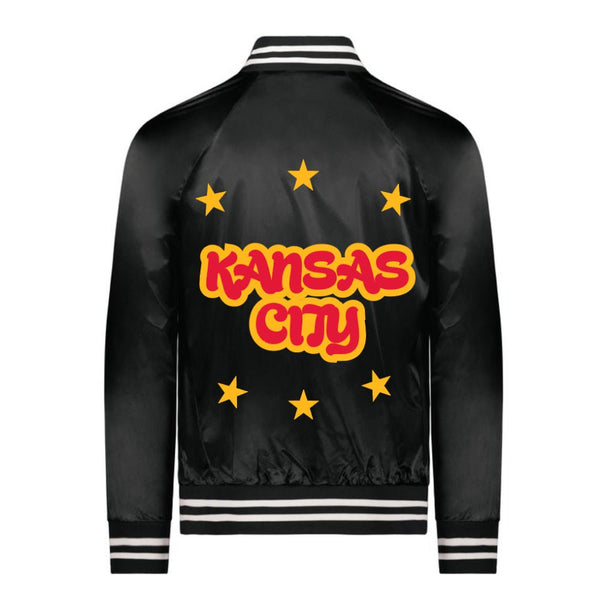 Kansas City Playoff Satin Bomber - BROdenim