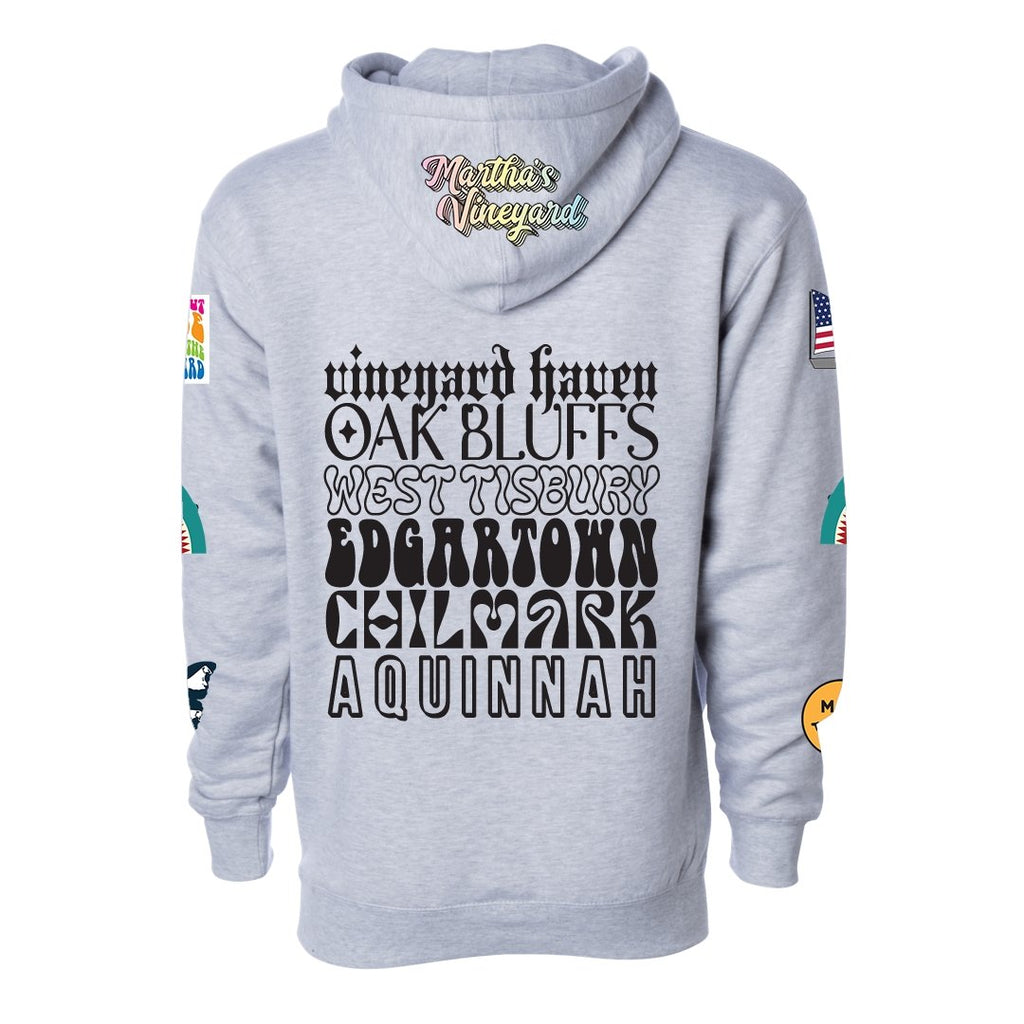 Martha's Vineyard Towns Hoodie - BROdenim