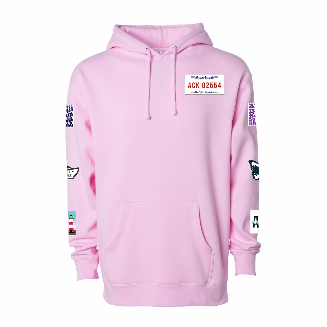 Zero deaths pink outlet hoodie