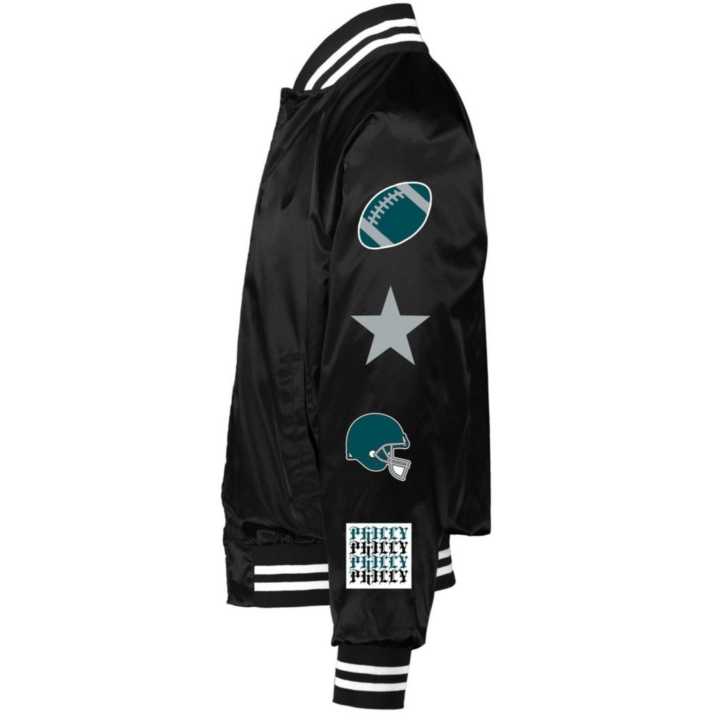 Philly Satin Bomber - BROdenim